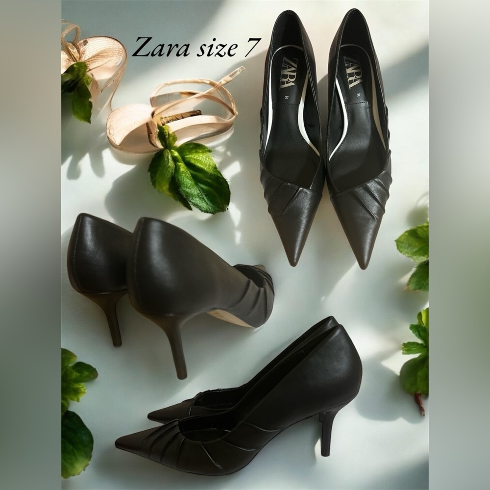Zara Black Women's Heels